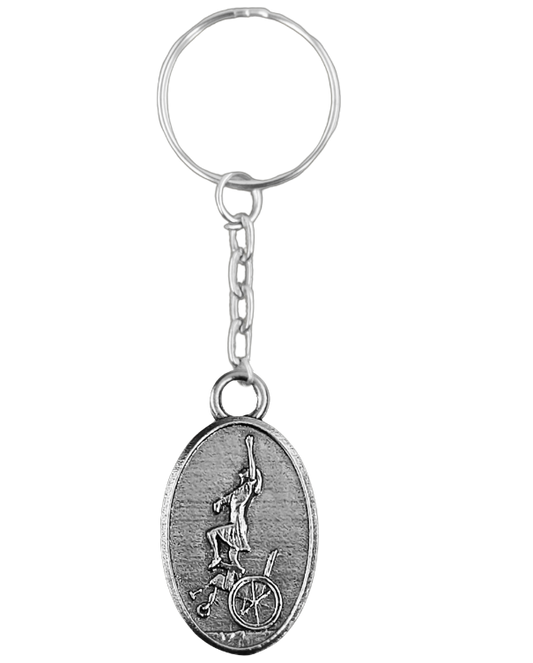 Eleanor Pewter Keychain