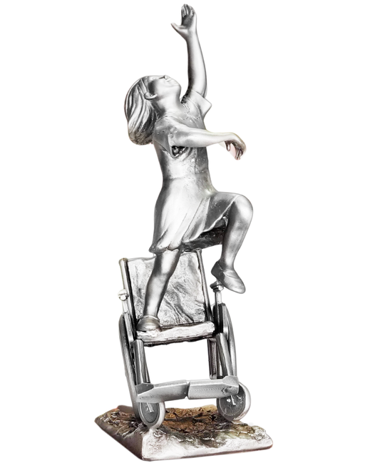 Pewter Eleanor Statue WITHOUT BASE