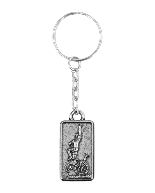 Matthew's Pewter Keychain