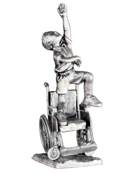 Pewter Matthew Statue WITHOUT BASE