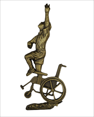 12-Inch Bronze Matthew Statue Plaque