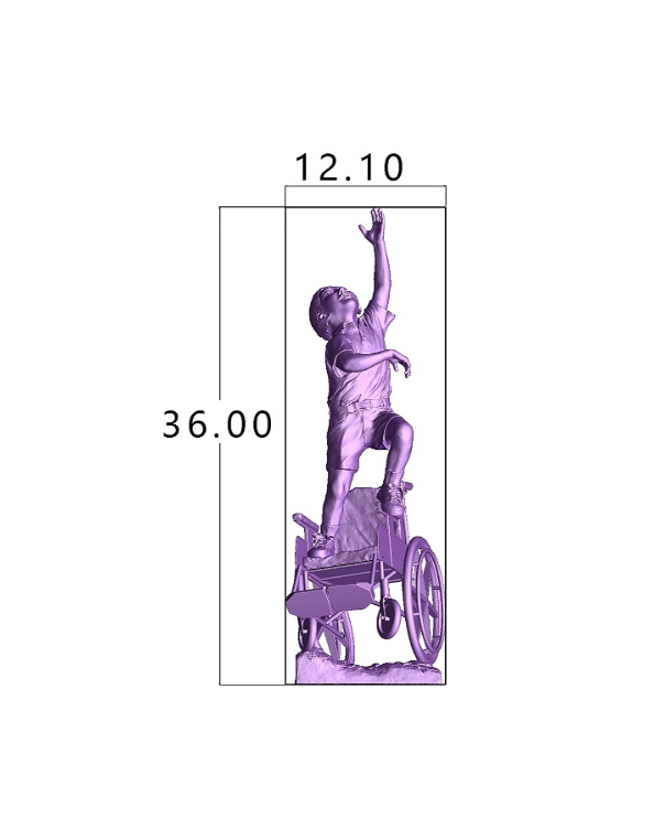 Bronze Matthew Statue 36"