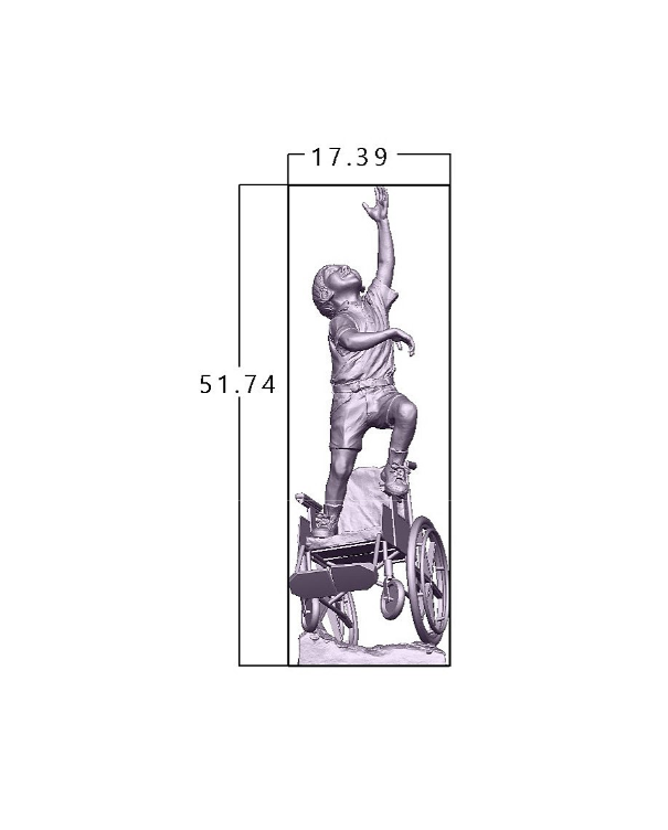 52" Bronze Matthew Statue